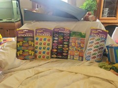Lot Of 5 Packages Of New Religious Stickers Perfect For VBS,Sunday School.