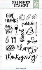 ECHO PARK Designer Die Set ACRYLIC STAMPS – HAPPY THANKSGIVING