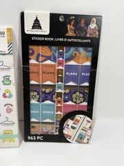 Lot Of 3 Happy Planner Sticker Layered Box + Agenda 52 1644pc + Sticker Book 963