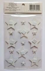 Red, White, & Blue Stars Patriotic July 4th Scrapbooking Stickers Recollections