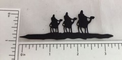 Christmas Die Cuts * Nativity Scene * 6 Sets * Kraft and Black Cardstock