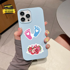Taking Care of Pregnant Women Stickers for Water Bottle Laptop Notebooks Phones