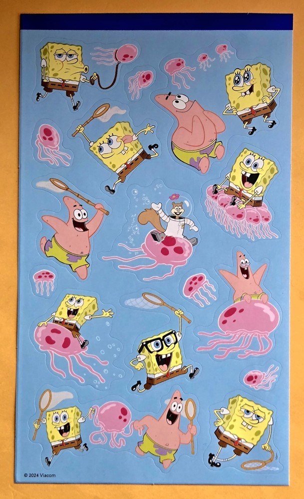 SpongeBob SquarePants Sticker Single Sheet