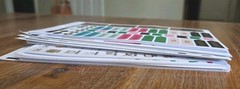 Lot Of Loose Sticker Sheets Park Lane/Recollections/Agenda 52 75 Sheets