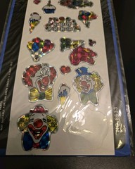 Vintage 1992 Imperial Twinkle Stick-Ons Prism Stickers
