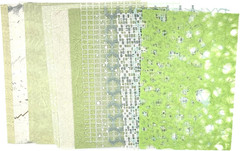 Textured Scrapbook Paper Mesh Fabric – Junk Journal Supplies Assorted Set 51 She