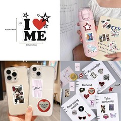 Creative 100 Pcs Aesthetic Stickers – Fantasy Vinyl Decals for Self-Expression
