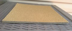 5 The Paper Studio Corrugated Cardboard Gold Glitter Craft/Scrapbook Sht 12″x12″