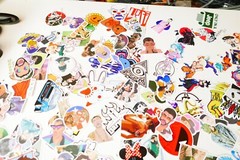 HUGE Mixed lot of random Stickers Loose Dragon balls, anime, KPop, pokemon & ETC