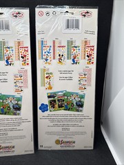 Two (2) NOS SandyLion Disney Theme Park Scrapbook Sticker Border Sheet