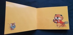 Vintage Trend Scratch n Sniff Little Critters Sticker Book 1984 USED 10 Blank pg