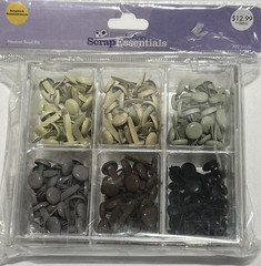 Scrapbook Sticker Embellishments Lot Tattoos Charms Brads Storage Sleeves NEW