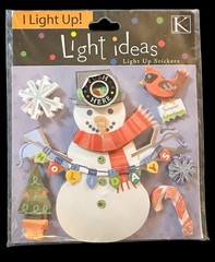 6 New Sets Christmas Holiday Winter Stickers Snowman Snowglobe Bear Scrapbook