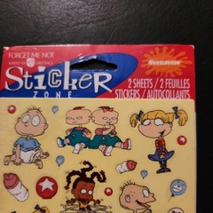 Forget Me Not American Greetings Stickers Rugrats New Sealed 1995
