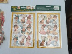 Victorian Decoupage Craft Lot – 4 ITEMS
