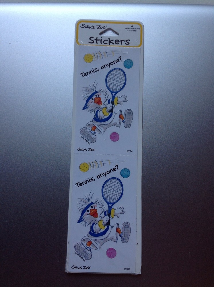 Suzy’s Zoo Sticker: Tennis, anyone? (4 modules)