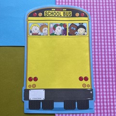 Vintage 90s Y2K Carson Dellosa Novel Notes Stationery Sheets School Bus Lot