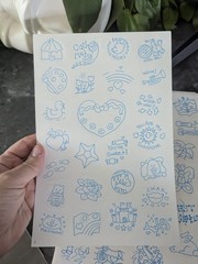 Vintage 80s 90s Color Your Own Stickers Sheets Lot Of 21 Pages Rainbows Bears