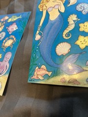 Forget Me Not American Greetings Under The Sea Mermaid Ocean Sticker Sheets