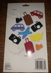 KeepSake Essentials Solid Die Cuts Vacation Airplane Car Luggage Pictures 🗺 Map