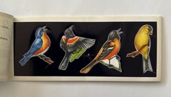 Eureka VTG Bird Seals 32 Sticker Booklet New Old Stock No. 113 1960d