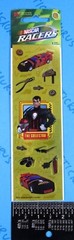 Sandylion Nascar Racers The Collector 1 Vintage Metallic Sheet Sticker Pack