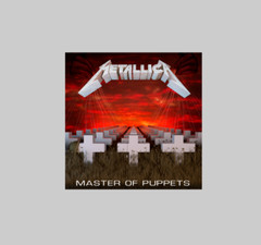 Metallica Master of Puppets Album Cover Sticker Decal