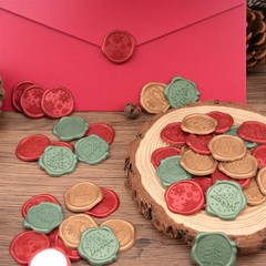 Halloween Christmas Wax Seal Stickers Envelopes Seal stickers for Gift Wrapping