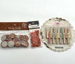 Large Mixed Scrapbooking Craft Supply Lot Fiskars Teresa Collins Pink Paislee