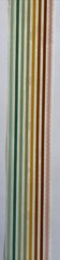 WARM TONES Design Line Border Sticker (8pc)Mrs.Grossman’s•Stripes•Brown •Yellow•