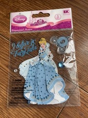 Disney Princess CINDERELLA dimensional stickers EK Success