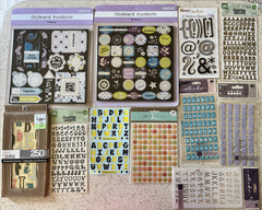 Studio 18 Recollections Scrapbooking Stickers LOT of 90 Alphabet Phrases LOOK!