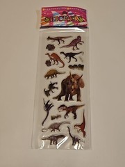 Realistic 3D Dinosaur Dino Stickers Planner Teacher Supply Papercraft DIY