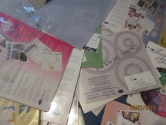 Huge lot of SEALED Creative Memories Stickers Paper Templates Packs CarryAll Bag