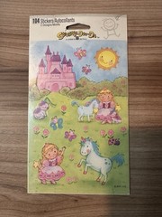 Sticker Lot 15 Packs Unicorn Rainbow Butterfly Flowers Girls Stickers NOS