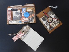 Junk Journal Add On OOAK File Envelope Note Pad Ephemera Tags Choice Of Set
