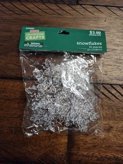 Christmas Crafts Snowflakes 10pc New