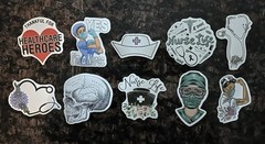 Nurse/Healthcare Stickers Set Of 10