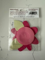EK Success Rebecca Sower Design Handmade Enhancement Movers & Shakers Posey Pink