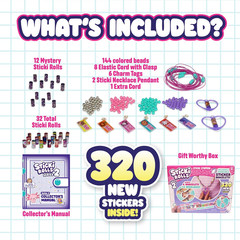 STICKI Rolls Sticki Station – the Original Wearable Shareable Sticker Jewelry Ki