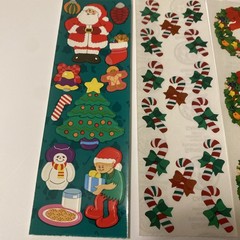 Mrs. Grossman’s & Sandy Lion LOT of 7 Sheets of Vintage Christmas Stickers!