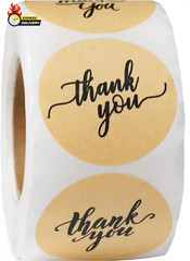Thank You Stickers | Thank You Stickers for Small Business | 500 Self-Adhesive &