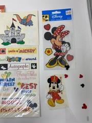 Sandylion Disney Sticker Lot Mickey Mouse 6×12 XL Minnie Theme Park