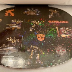 HASBRO TRANSFORMERS HALLOWEEN HOLOGRAPHIC STICKERS OVER 200 STICKERS 2010 NEW