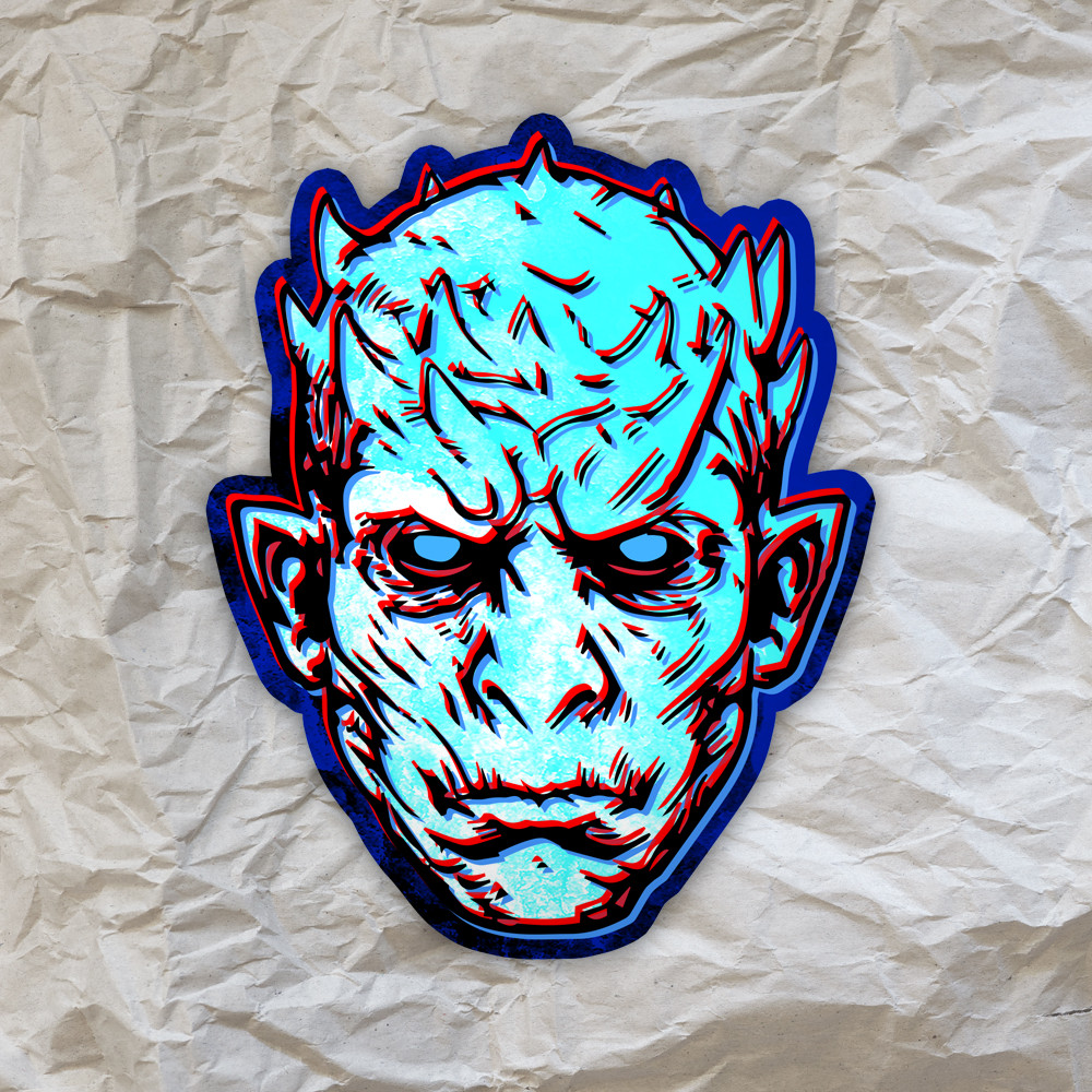 The Night King Sticker game of Thrones Decal GoT Jon Snow Daenerys Television
