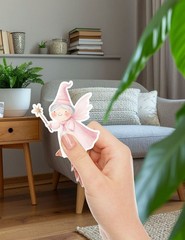 Fairy Godmother Die Cut Vinyl Stickers Set Scrapbooking Laptop Water Bottle