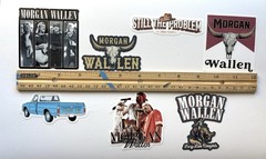 Morgan Wallen Sticker Pack 7pc Country Music