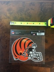NFL Helmet Multi-Use Decal Reusable/Removable -WinCraft NEW – Cincinnati Bengals