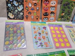 Lot Of 17 Packs American Greetings Stickers Halloween, Christmas, St. Patrick’s