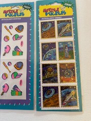 Vintage Hotzee Stickers Lot Of 3 Changing Colour – Fuzzy – Stamp New Sealed